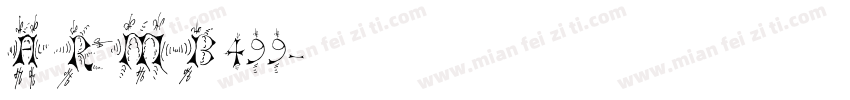 A RMB 499字体转换